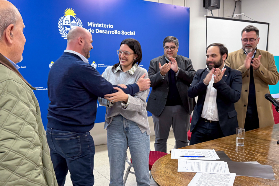 Agradecimiento a productores por donación de alimentos.