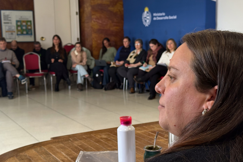 Laura Voituret, gerenta de Promoción Sociocultural del Ministerio de Desarrollo Social
