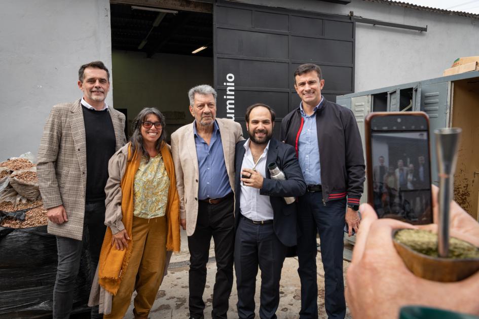 Autoridades ministeriales en recorrida por las instalaciones de ECOS (DINALI). .
