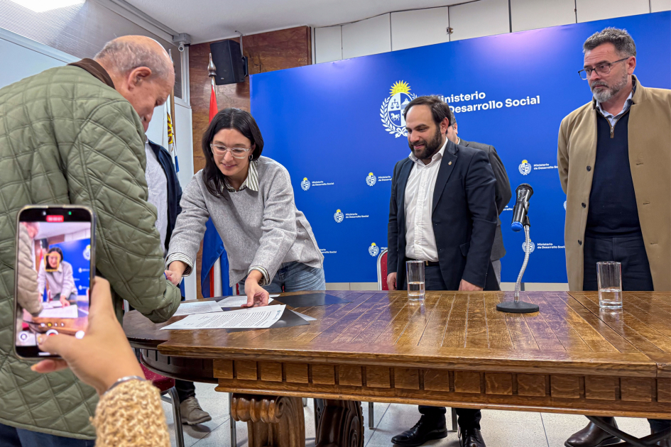 Agradecimiento a productores por donación de alimentos.