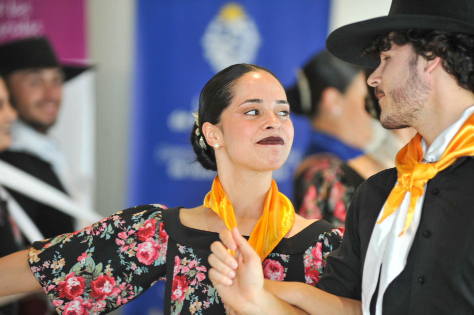 Cierre artístico a cargo del Sodre durante el Encuentro de Mujeres Rurales. Foto: Presidencia.