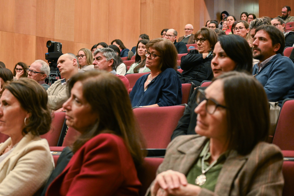 Público asistente durante la presentación de la UEG (INE). Foto: INE.