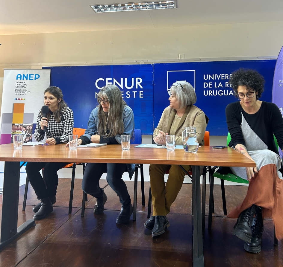 Mesa de referentes territoriales de Inmujeres durante el lanzamiento de NLV 2025