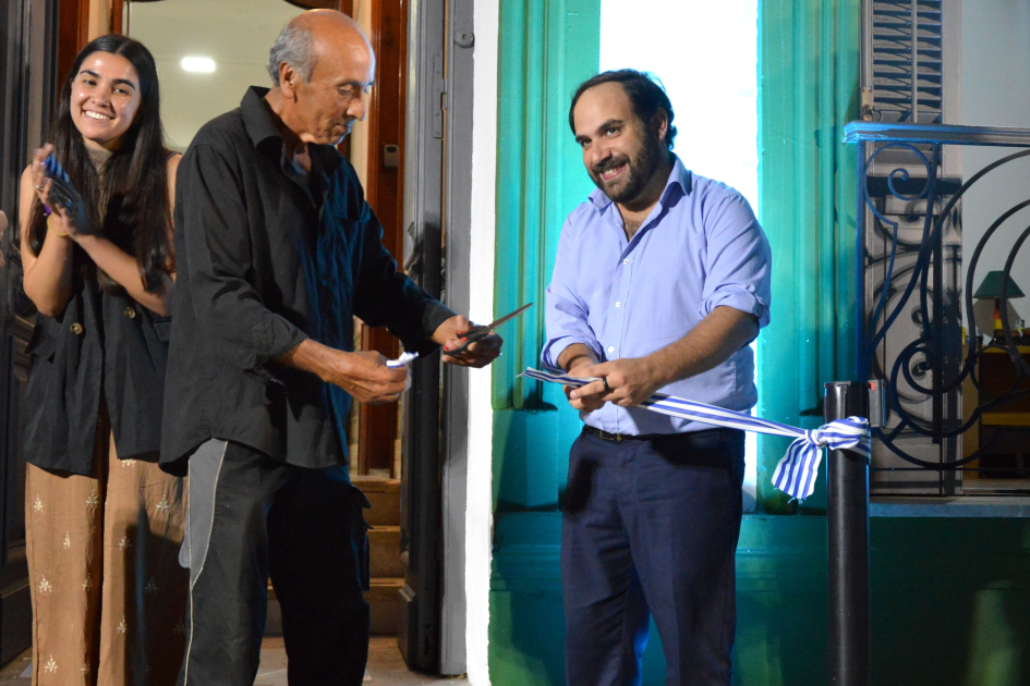 Corte de cinta del Centro de Desarrollo Comunitario Colonia