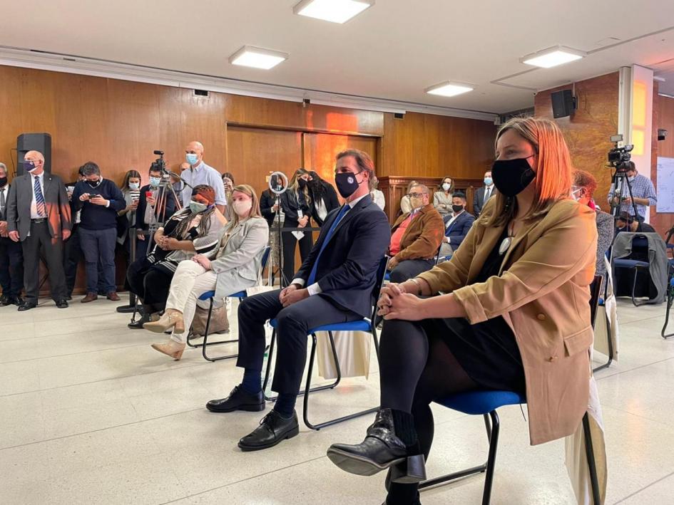 Presencia del presidente Dr. Luis Lacalle Pou en lanzamiento del Mes de la Afrodescendencia