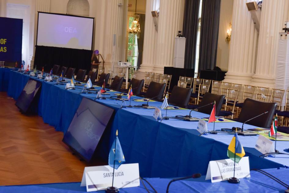 40.ª Asamblea de Delegadas de la CIM (OEA). Foto: CIM (OEA). 40.ª Asamblea de Delegadas de la CIM (OEA). Foto: CIM (OEA).
