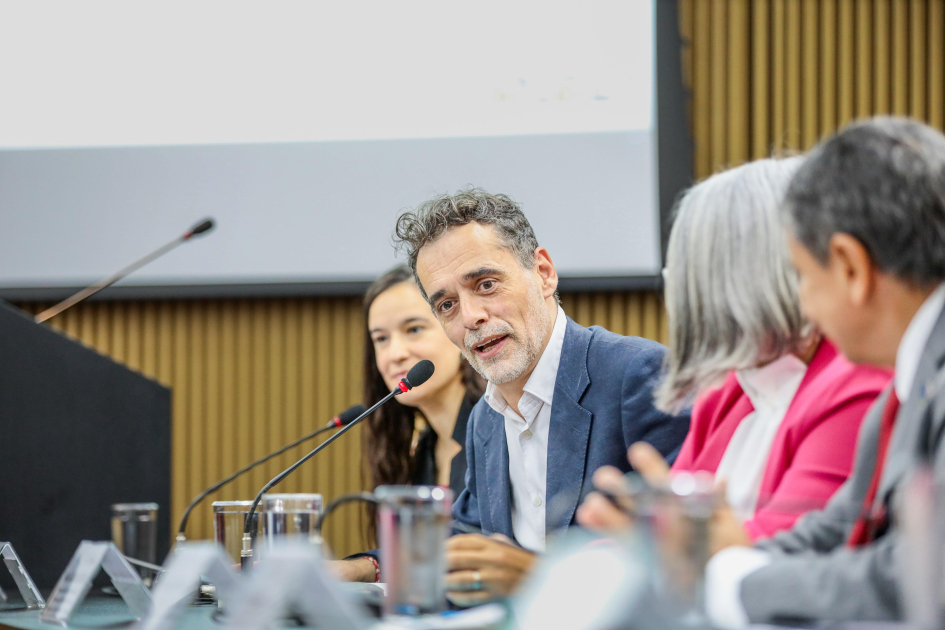 Federico Graña en mesa de autoridades MERCOSUR.