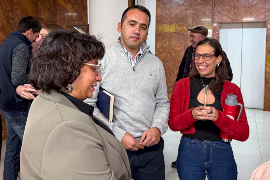 Agradecimiento a productores por donación de alimentos.