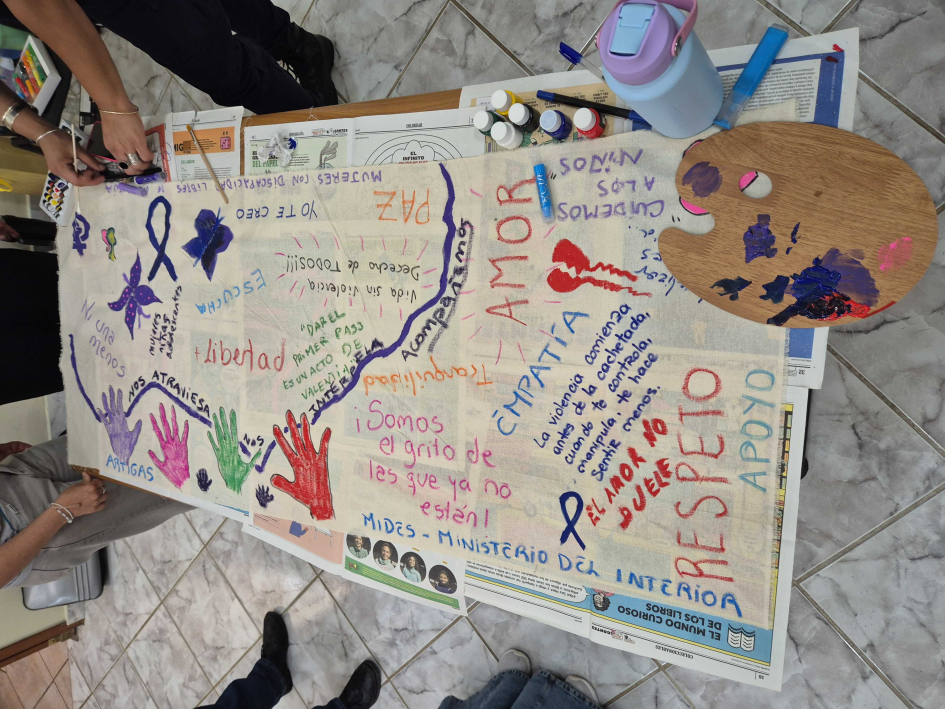 Actividad en el marco del 25-N 2025 en Artigas Actividad en el marco del 25-N 2025 en Artigas