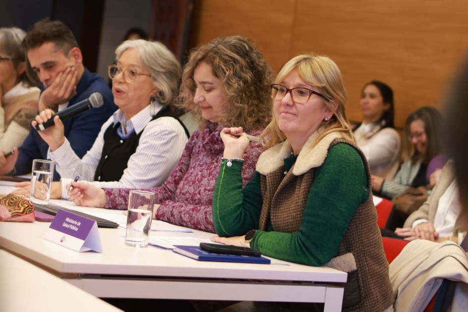 Mónica Xavier en uso de la palabra durante la sesión del CNG del 14/7/2026. Mónica Xavier en uso de la palabra durante la sesión del CNG del 14/7/2026.