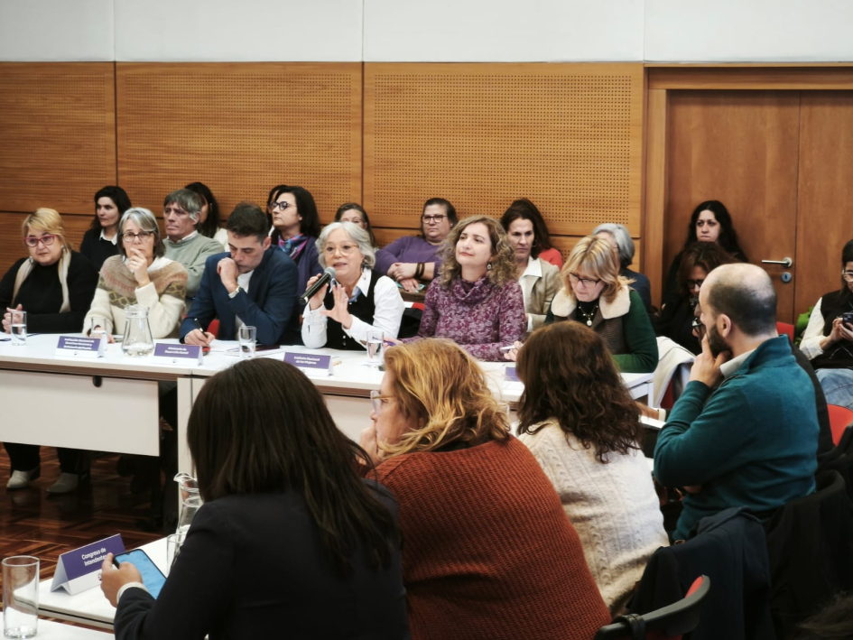 Mónica Xavier en uso de la palabra durante la sesión del CNG del 14/7/2026. Mónica Xavier en uso de la palabra durante la sesión del CNG del 14/7/2026.