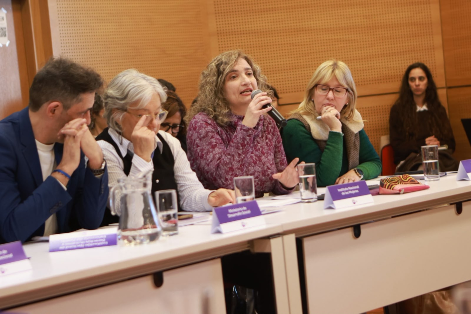 Leticia Benedet en uso de la palabra durante la sesión del CNG del 14/7/2026. Leticia Benedet en uso de la palabra durante la sesión del CNG del 14/7/2026.