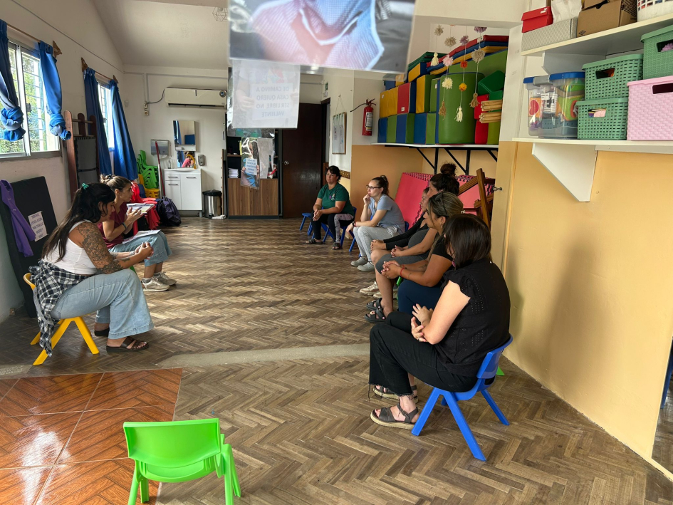 Actividad realizada en el marco del Mes de las Mujeres 2026 en Colonia Nicolich (Canelones)