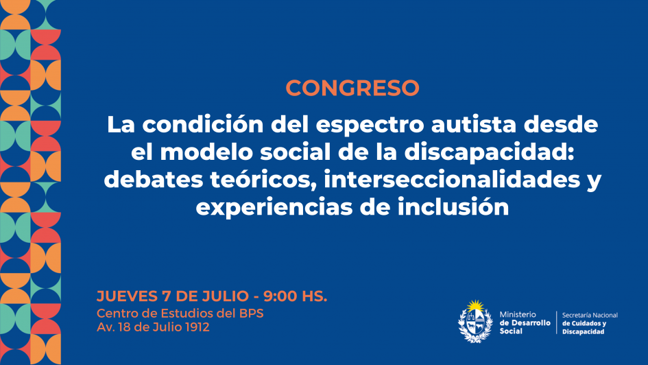 Congreso. La condición del espectro autista desde el modelo social de la discapacidad