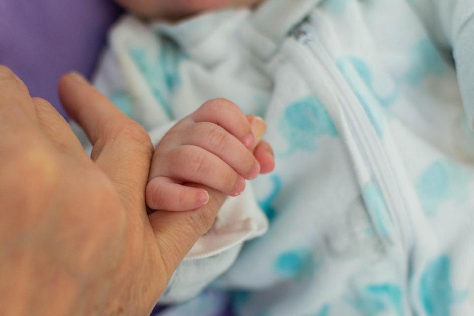 Madre y bebé participantes del programa Uruguay Crece Contigo