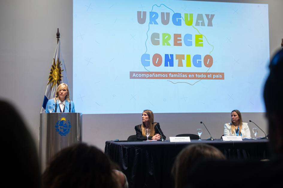 Presidenta en ejercicio haciendo uso de la palabra 