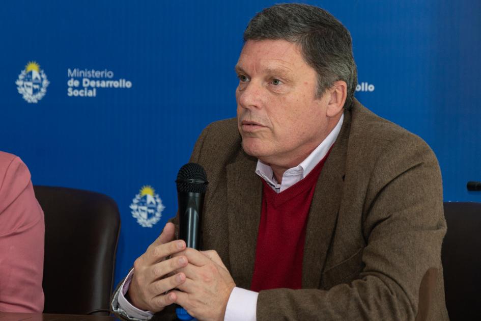 Pablo Darscht, director general de INEFOP Representante de INEFOP