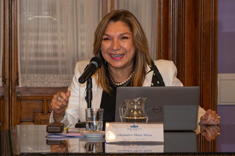 Secretaria ejecutiva de la CIM, Alejandra Mora Mora