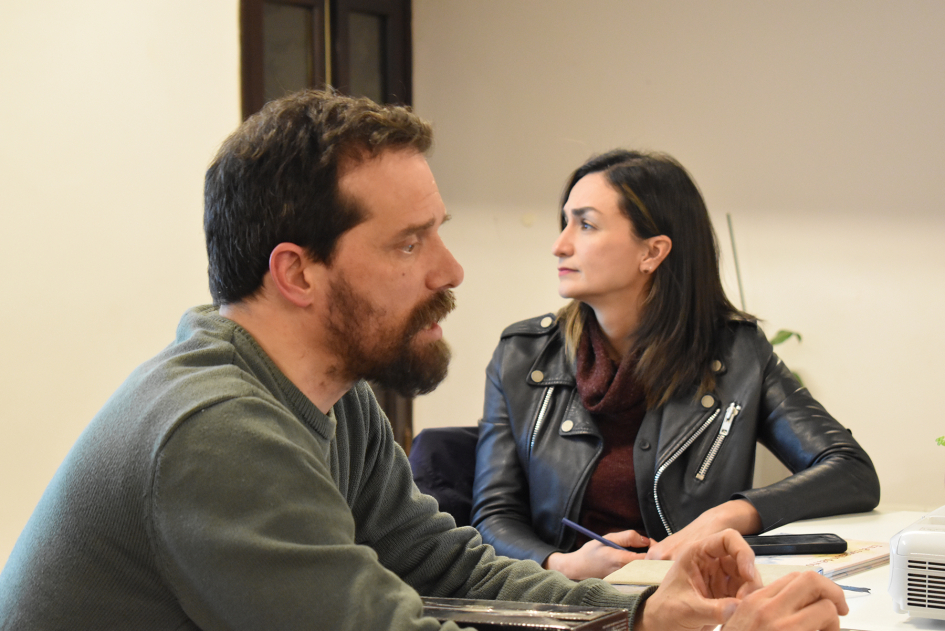 Valeria España y Horacio Carvallo