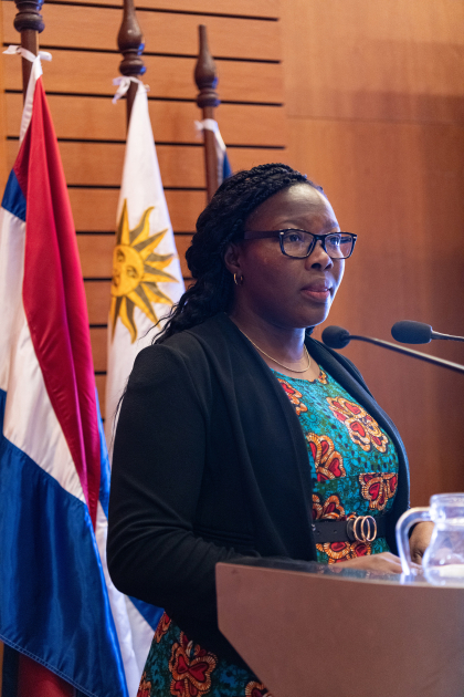 Blanche Kambou, moderadora Blanche Kambou, moderadora