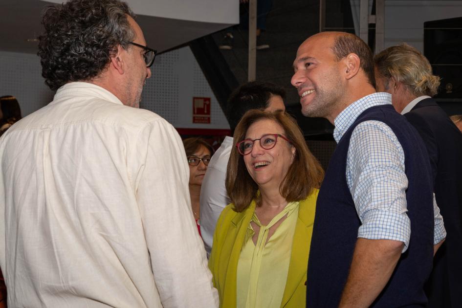 Martín Lema, Mónica Bottero y Fernando Filgueira 