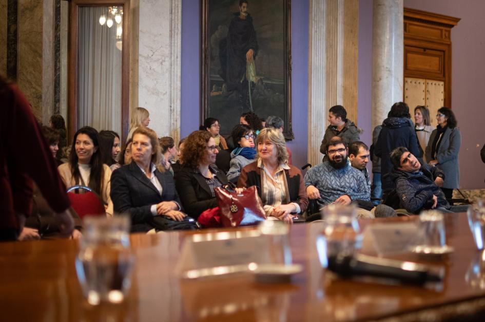 Asistentes a la presentación Asistentes a la presentación