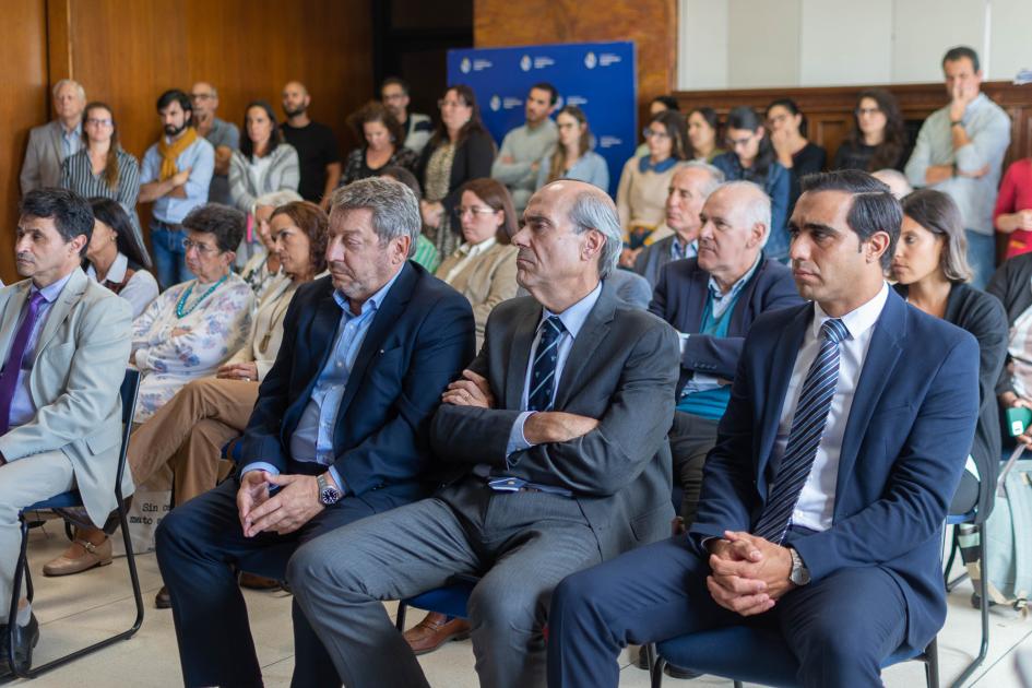 Asistentes a la presentación 