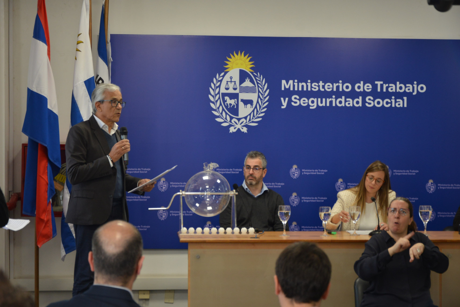 Sorteo Uruguay Impulsa. Sorteo Uruguay Impulsa.