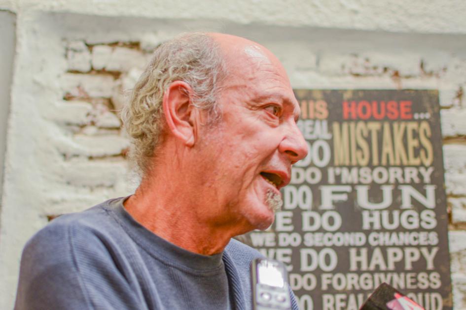 Luis Eduardo, usuario de la casa comunitaria Luis Eduardo, usuario de la casa comunitaria