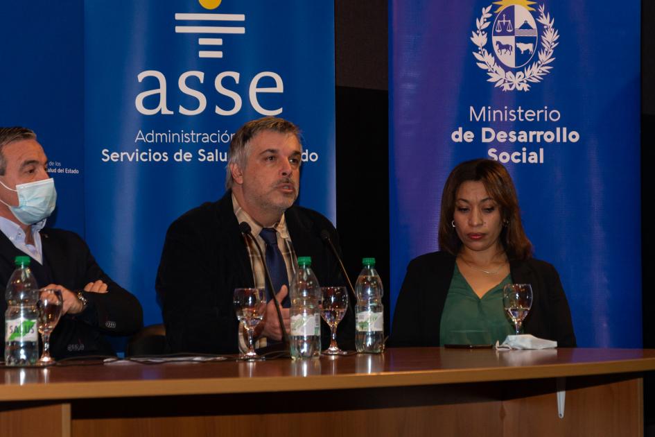 Pablo Cabrera en su alocución Pablo Cabrera en su alocución