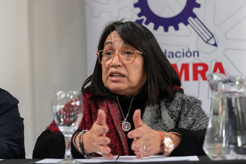 Daniela Durán, representante de la Fundación Untmra Daniela Durán, representante de la Fundación Untmra