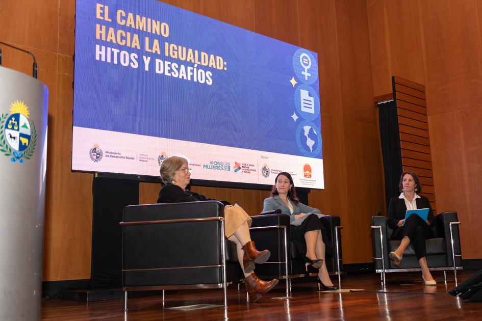 Acto ONU Mujeres sobre el camino hacia la igualdad.