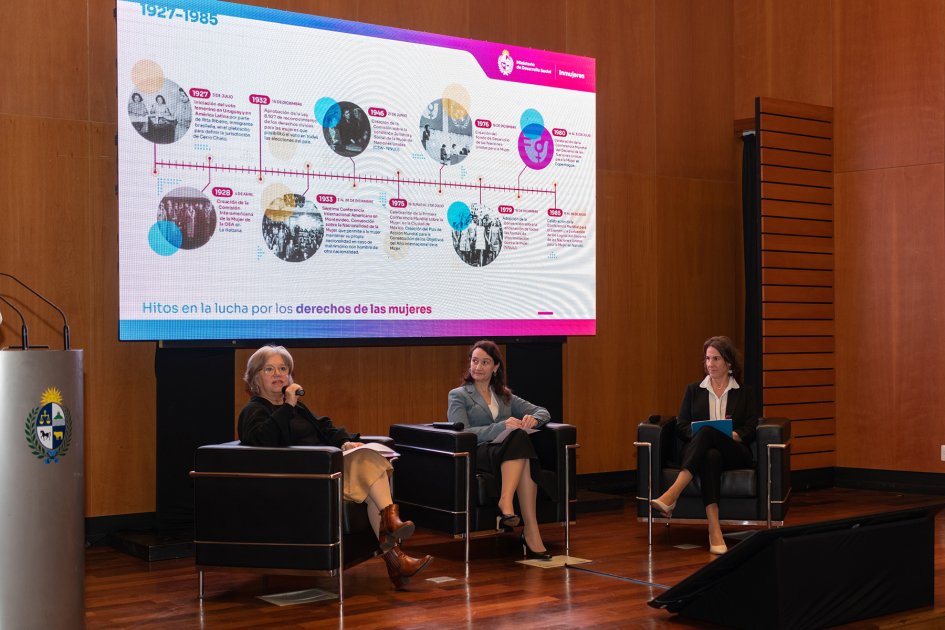 Acto ONU Mujeres sobre el camino hacia la igualdad.