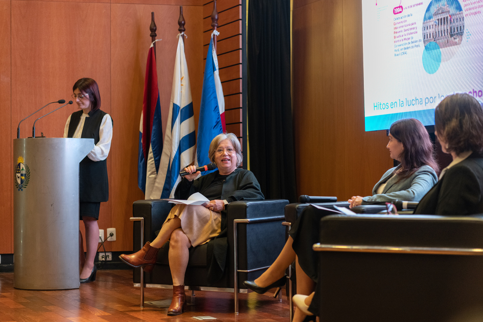 Acto ONU Mujeres sobre el camino hacia la igualdad.