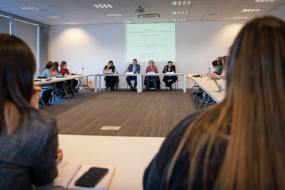 Participantes de la reunión del consejo 