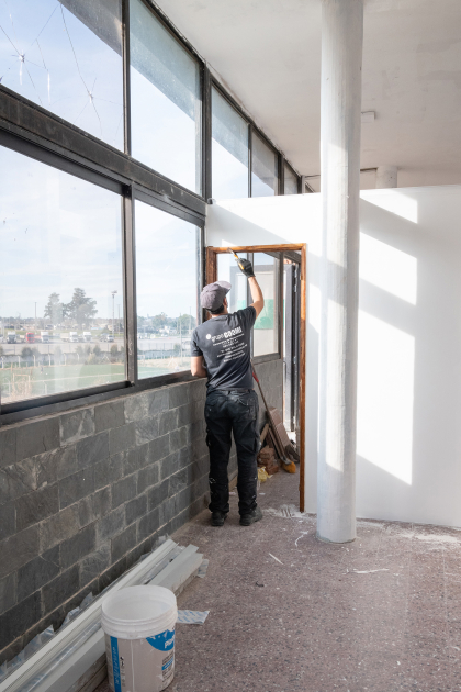 Nuevo centro de refugio para personas en calle en el Cerro.