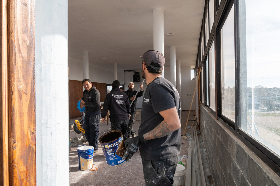 Nuevo centro de refugio para personas en calle en el Cerro.
