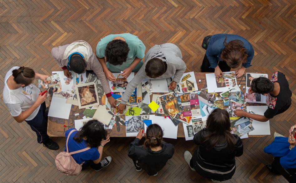 Jóvenes en taller 