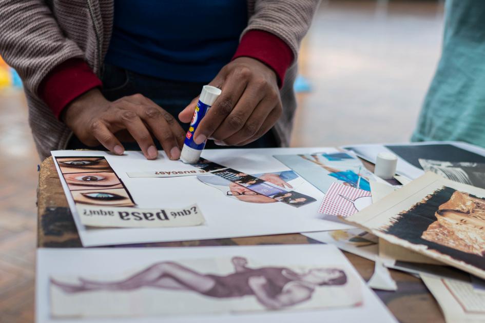 Participante de taller de jóvenes 