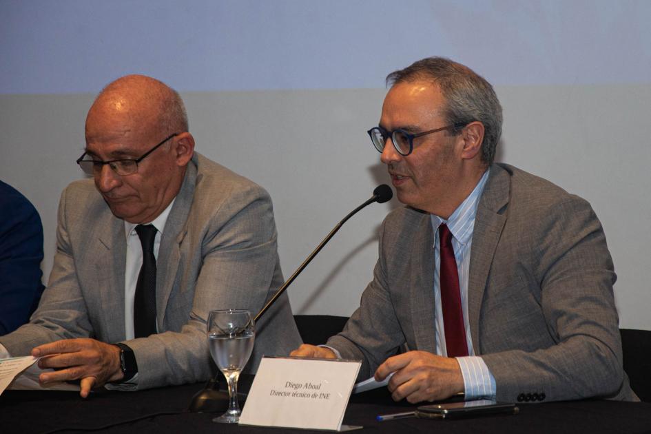 Directores del INDA y del INE Directores del INDA y del INE