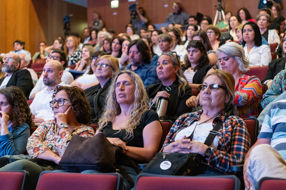 Toma del público asistente a la actividad
