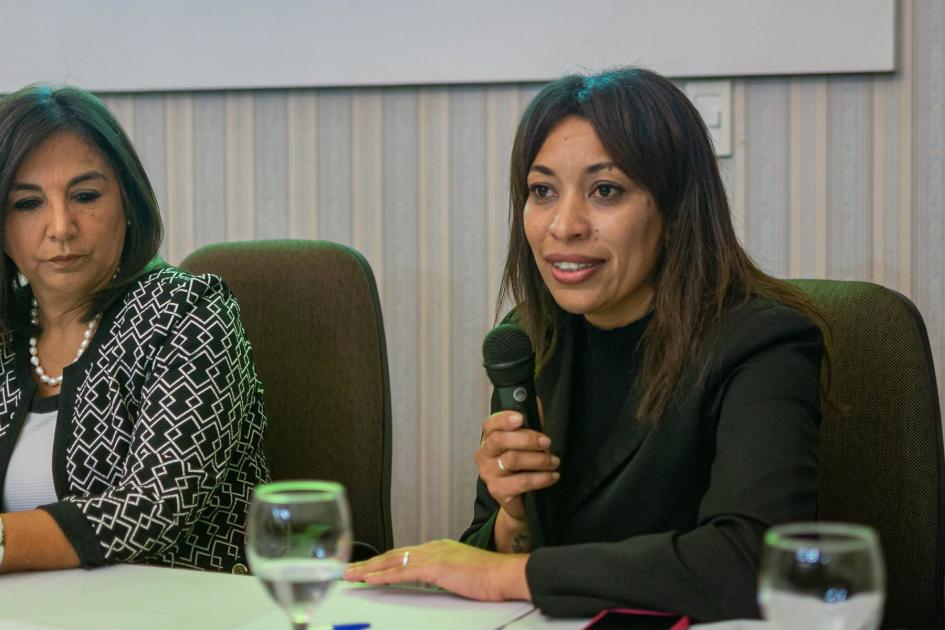 Rosa Méndez, gerenta del Área de Promoción Sociocultural del MIDES Rosa Méndez, gerenta del Área de Promoción Sociocultural del MIDES