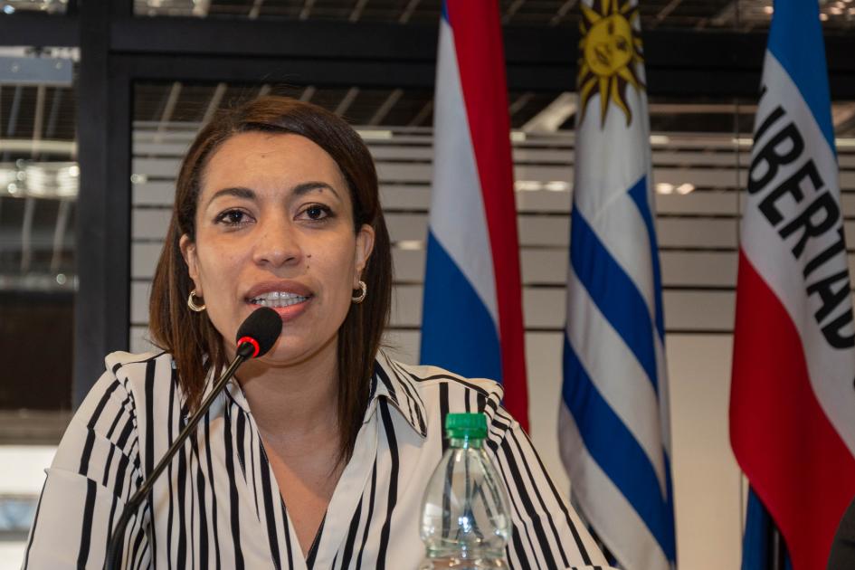 Rosa Méndez, gerenta del Área de Promoción Sociocultural del MIDES Rosa Méndez, gerenta del Área de Promoción Sociocultural del MIDES