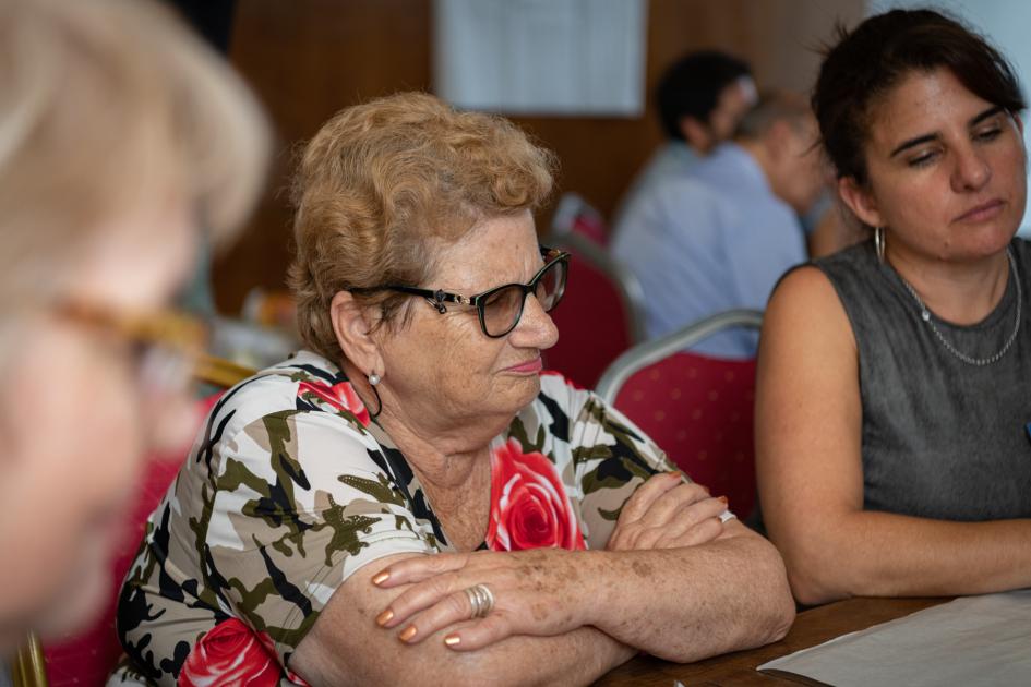 Participantes del encuentro .