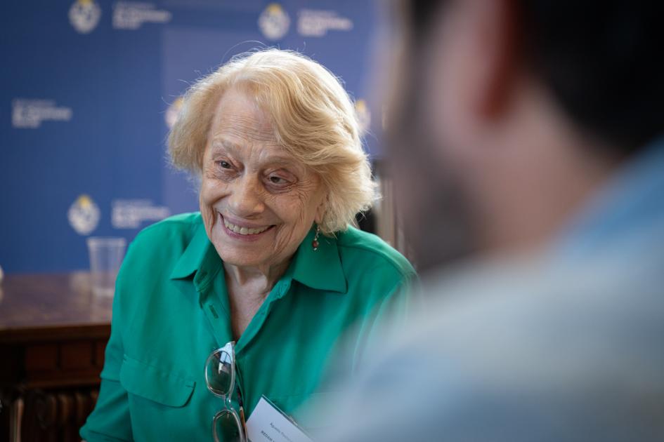 Participante del encuentro .