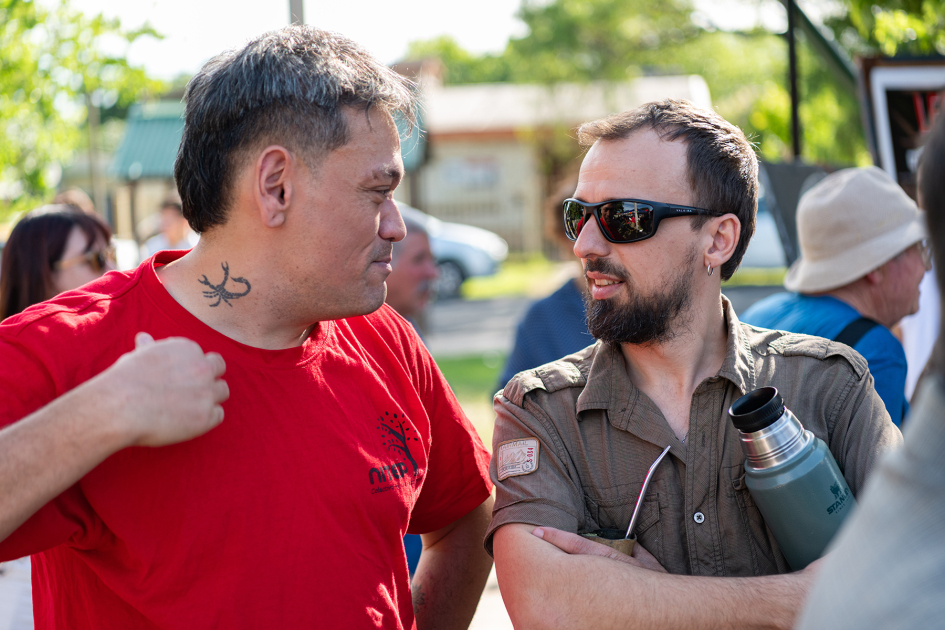 Inauguración del Centro de Desarrollo Comunitario en Tres Ombúes. Inauguración del Centro de Desarrollo Comunitario en Tres Ombúes.