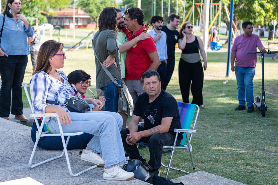 Inauguración del Centro de Desarrollo Comunitario en Tres Ombúes. Inauguración del Centro de Desarrollo Comunitario en Tres Ombúes.