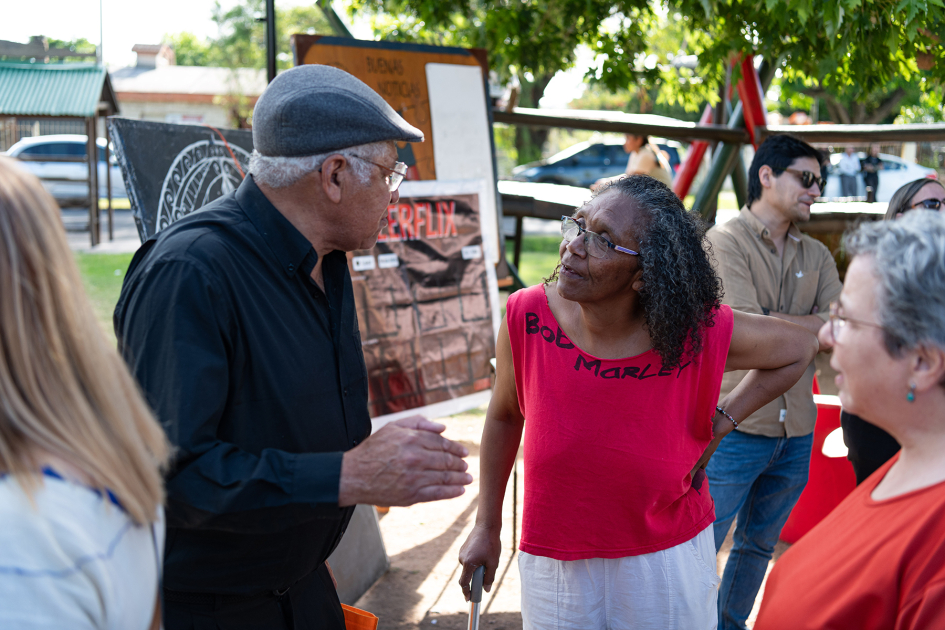 Inauguración del Centro de Desarrollo Comunitario en Tres Ombúes. Inauguración del Centro de Desarrollo Comunitario en Tres Ombúes.