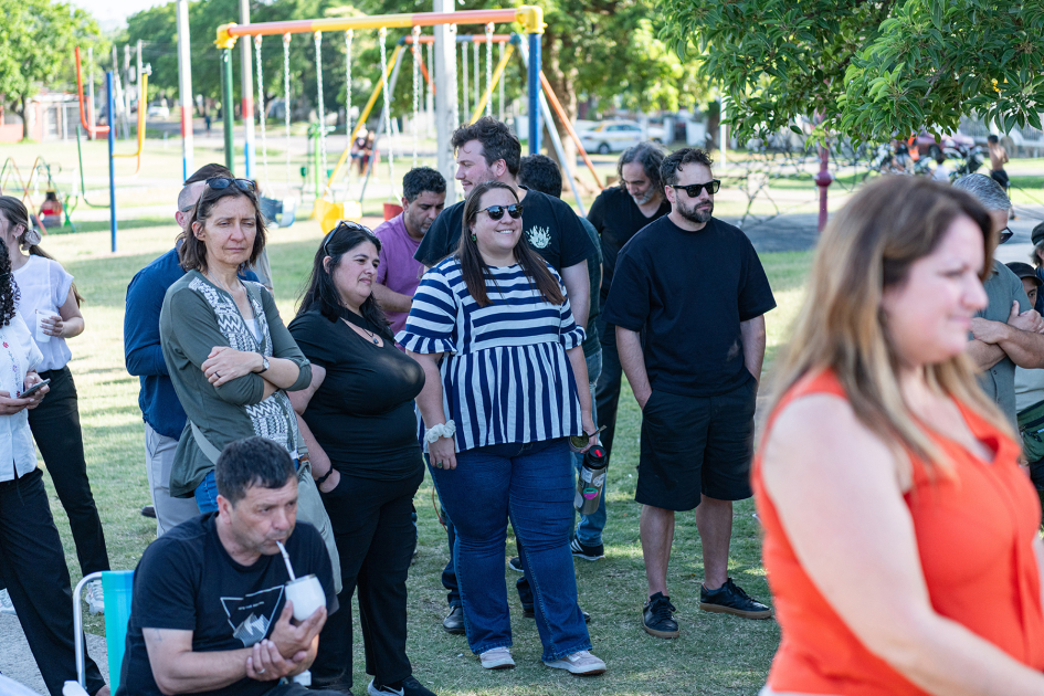 Inauguración del Centro de Desarrollo Comunitario en Tres Ombúes. Inauguración del Centro de Desarrollo Comunitario en Tres Ombúes.