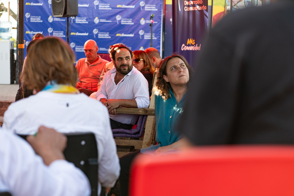 Inauguración del Centro de Desarrollo Comunitario en Tres Ombúes. Inauguración del Centro de Desarrollo Comunitario en Tres Ombúes.